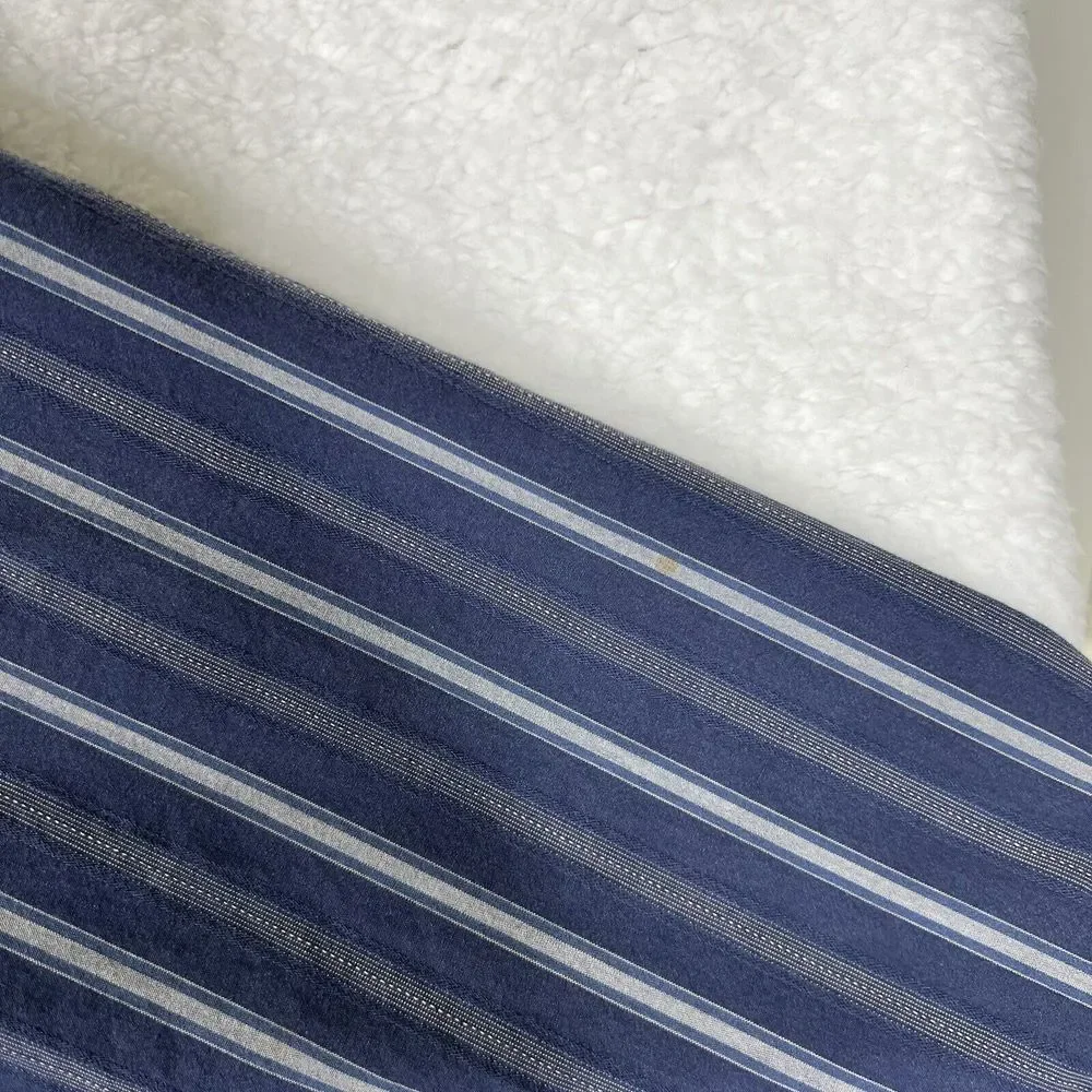 The North Face Shirt Mens XL Blue Striped Button Up Long Sleeve Outdoor Cotton‎